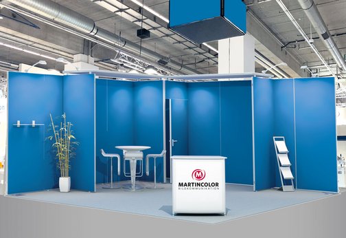 OCTAwall exhibition stand