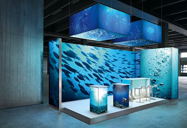 Stand de exposición - OCTAlumina Stand de exposición - OCTAlumina