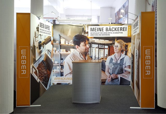 Stand de exposición - GRID - WEBER Packaging GmbH Stand de exposición - GRID - WEBER Packaging GmbH