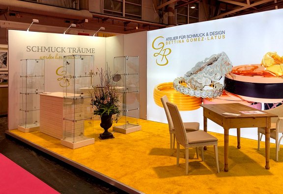 Messestand - OCTAwall und OCTAlumina - Atelier für Schmuck & Design Messestand - OCTAwall und OCTAlumina - Atelier für Schmuck & Design